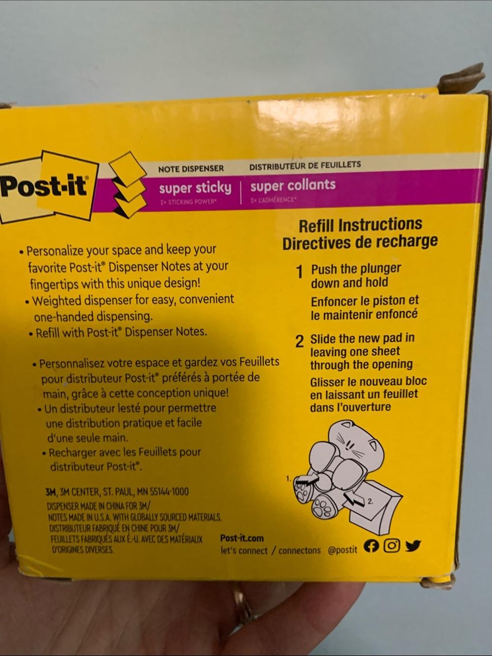 Cat Post-It Note Dispenser - Picture 8 of 8
